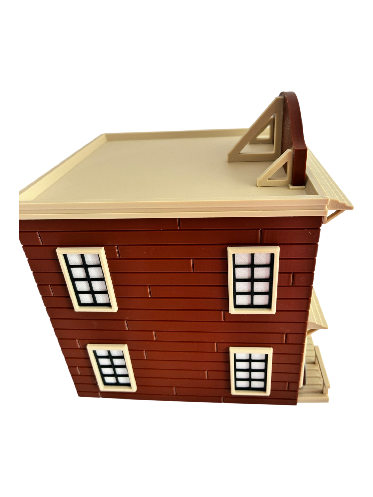 Western Saloon themed 3D printed birdhouse no Background