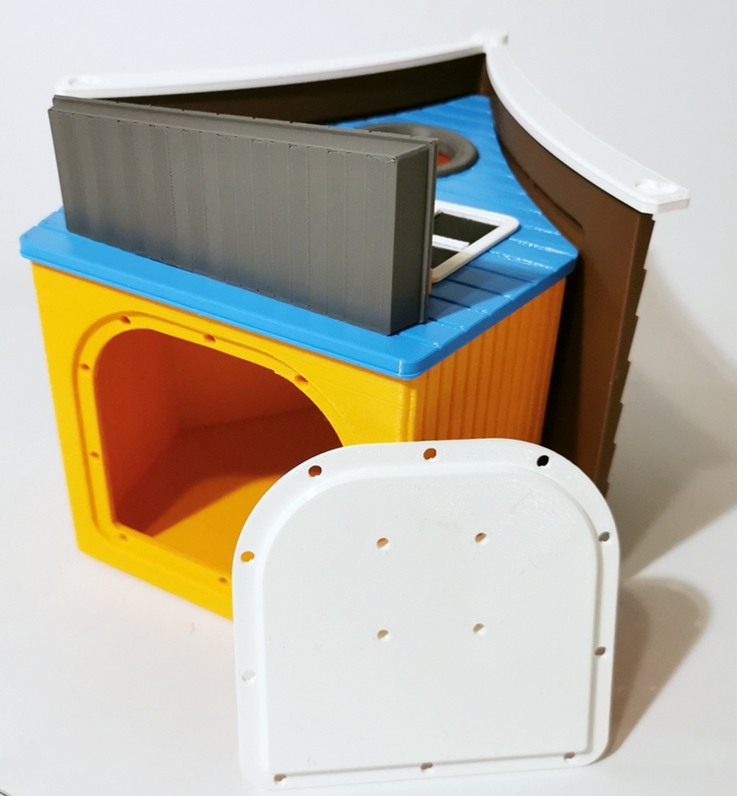 Toon House Birdhouse – UV Resistant 3D Printed Outdoor Bird Box