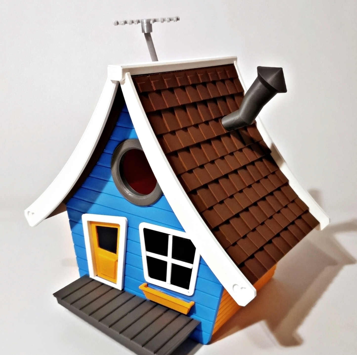 Toon House Birdhouse – UV Resistant 3D Printed Outdoor Bird Box