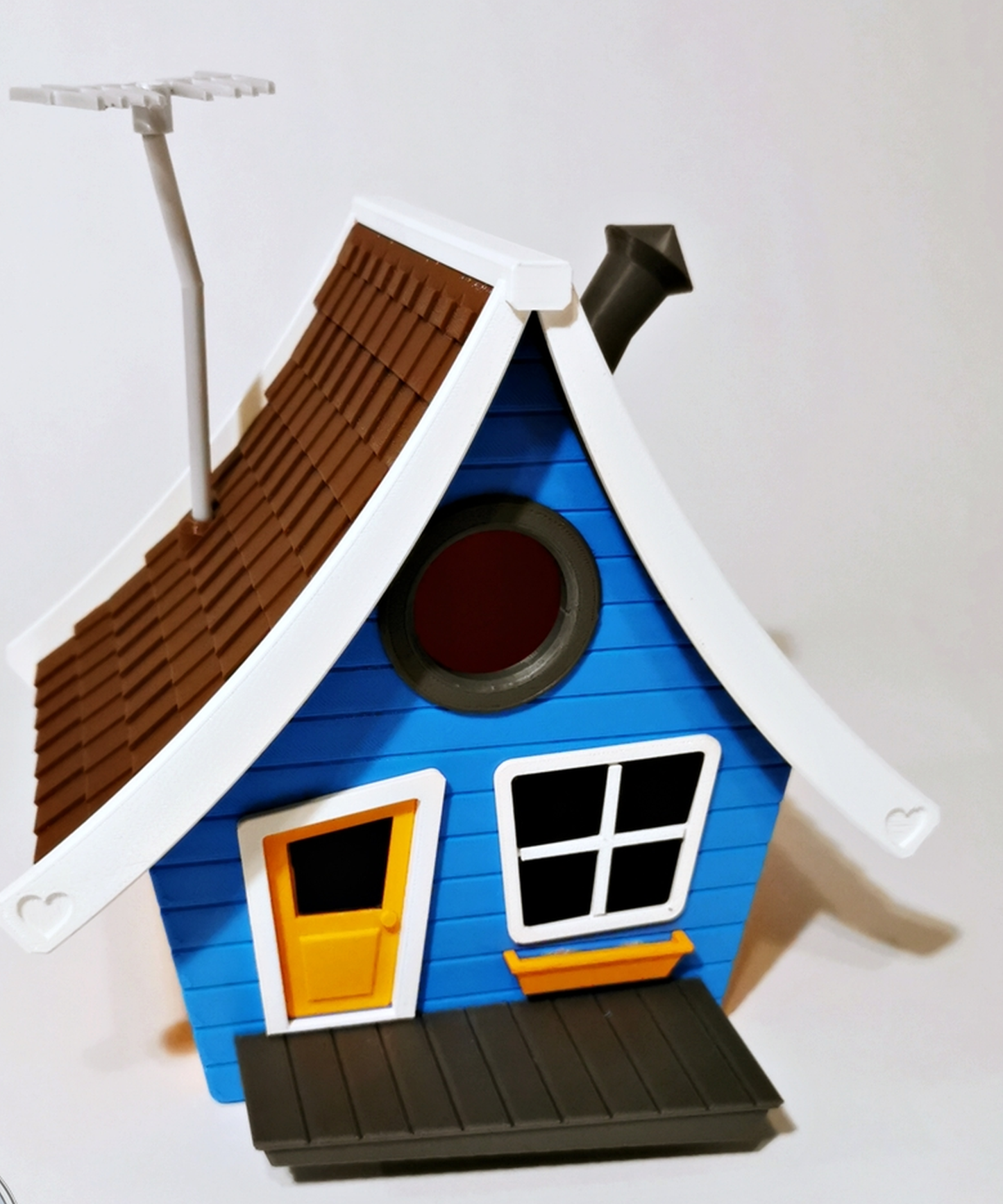 Toon House Birdhouse – UV Resistant 3D Printed Outdoor Bird Box