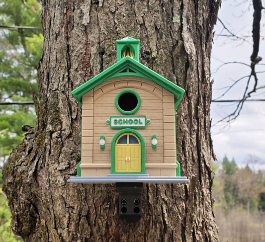 Schoolhouse Birdhouse – 3D Printed Outdoor Birdhouse